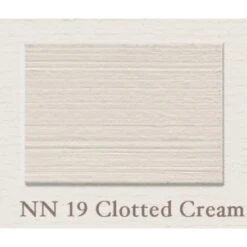Painting The Past Eggshell 750 Ml - NN19 Clotted Cream -verfwinkel Winkel NN 19 Clotted Cream 2 3