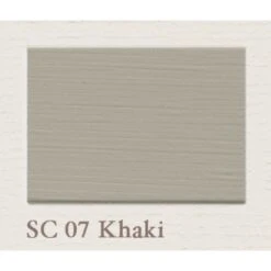 Painting The Past Matt Emulsion Muurverf 2,5 Ltr - SC07 Khaki -verfwinkel Winkel SC 07 Khaki 4 1