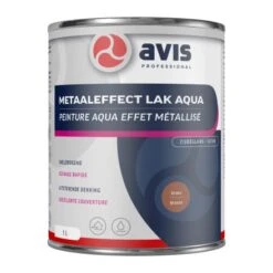 Avis Metaaleffect Lak Aqua 1 Liter - Brons