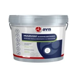 Avis Muurverf Schimmelbestendig Wit - 2,5 Liter