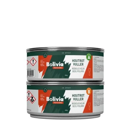 Bolivia Epoxy Houtrotvuller 2K Blik 3 Bolivia Epoxy Houtrotvuller 2K Blik