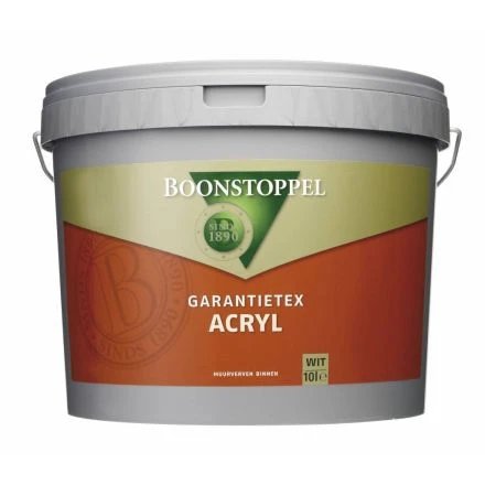 Boonstoppel Garantietex Acryl 3 Boonstoppel Garantietex Acryl