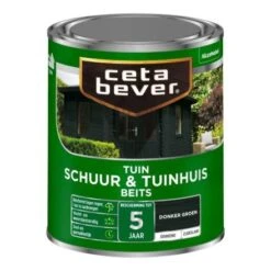 Cetabever Schuur En Tuinhuis Beits - Donkergroen