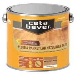 Cetabever Natuurlijk Effect Vloer- & Parket - 2,5 Liter 8 Cetabever Natuurlijk Effect Vloer- & Parket - 2,5 Liter -verfwinkel Winkel cetabever natuurlijk effect vloer en parket aflakken vw cb1031 3