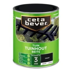 Cetabever Tuinhout Beits Dekkend - Zwart