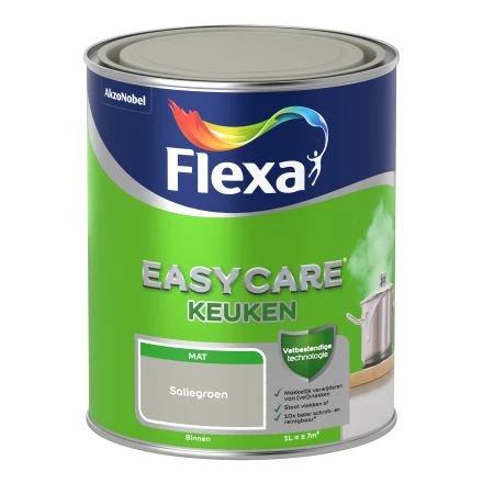 Flexa Easycare Muurverf Mat - Keuken 4 Flexa Easycare Muurverf Mat - Keuken - Afbeelding 2
