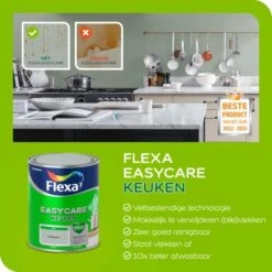 Flexa Easycare Muurverf Mat - Keuken 7 Flexa Easycare Muurverf Mat - Keuken -verfwinkel Winkel flexa easycare muurverf mat keuken vw fl1033 4 4