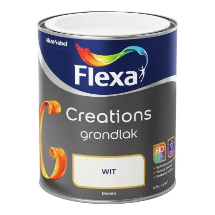 Flexa Creations Grondlak - Wit 3 Flexa Creations Grondlak - Wit