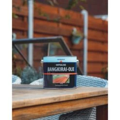 Hermadix Impraline Bangkirai Olie Transparant Bruin -verfwinkel Winkel hermadix impraline bangkirai olie natuur bruin vw he1013 3 3