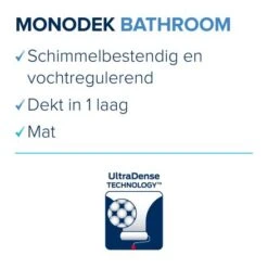 Histor Monodek Bathroom - Muurverf - Schimmelbestendig 9 Histor Monodek Bathroom - Muurverf - Schimmelbestendig -verfwinkel Winkel histor monodek badkamer muurverf vw his1000 5 4