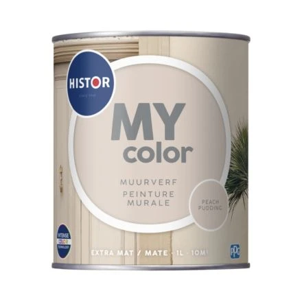 Histor MY Color Muurverf Extra Mat - Peach Pudding 2 Histor MY Color Muurverf Extra Mat - Peach Pudding