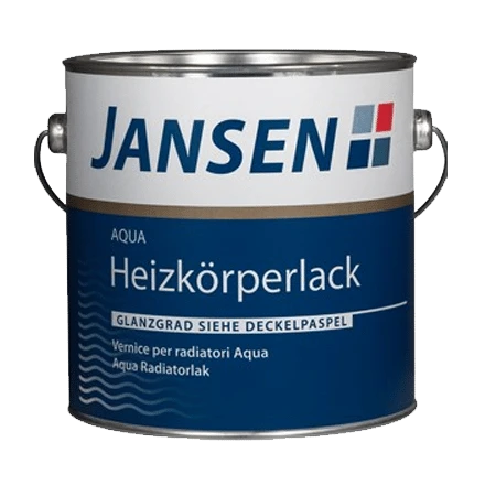 Jansen Aqua Radiatorlak - Zijdeglans 3 Jansen Aqua Radiatorlak - Zijdeglans
