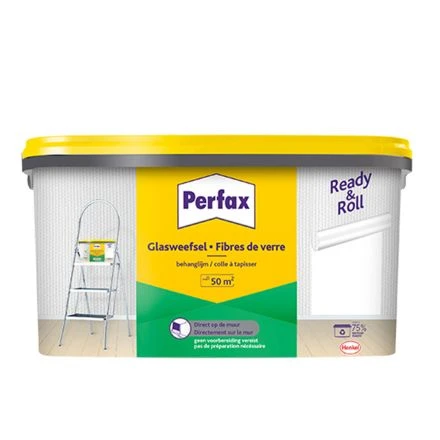Perfax Ready & Roll - Glasweefsellijm 4 Perfax Ready & Roll - Glasweefsellijm - Afbeelding 2