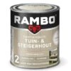 Rambo Pantserbeits Tuin & Steigerhout Zijdeglans - Poeder Beige 750 Ml -verfwinkel Winkel rambo pantserbeits tuin steigerhout zijdeglans dekkend vw ra1029pg 1
