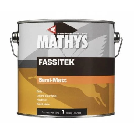 Mathys Fassitek - Transparante Beits - Standaard Kleuren 3 Mathys Fassitek - Transparante Beits - Standaard Kleuren