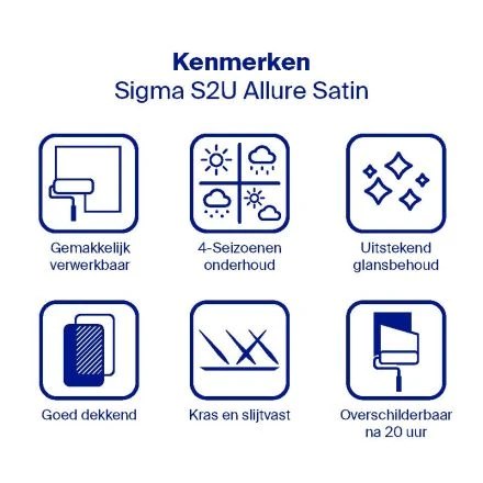 Sigma S2U Allure Satin 6 Sigma S2U Allure Satin - Afbeelding 4