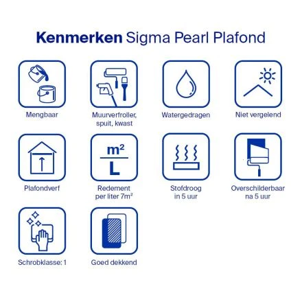 Sigma Sigmapearl Plafond Supermatt 6 Sigma Sigmapearl Plafond Supermatt - Afbeelding 4