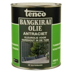 Tenco Bangkirai Olie - Antraciet