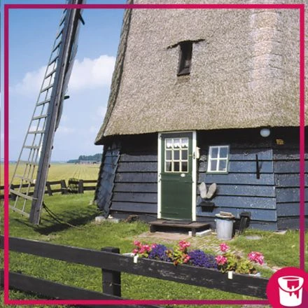 Tenco Houtcoat Zwart - Afbeelding 2