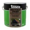 Tenco Houtcoat Zwart - Zijdeglans Waterbasis -verfwinkel Winkel tenco houtcoat zwart waterbasis vw te1021