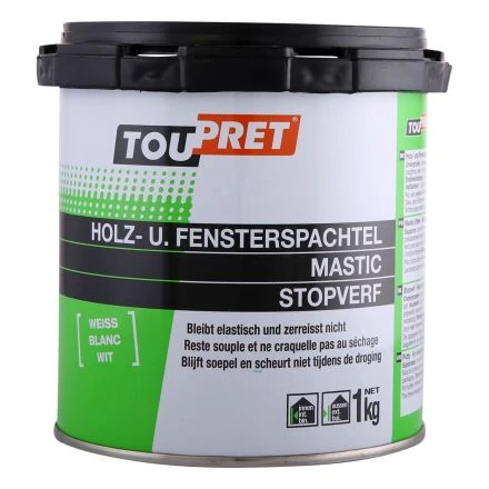 Toupret Stopverf - Bruin 4 Toupret Stopverf - Bruin - Afbeelding 2