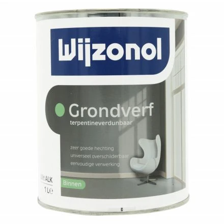 Wijzonol Grondverf - Terpentineverdunbaar 3 Wijzonol Grondverf - Terpentineverdunbaar