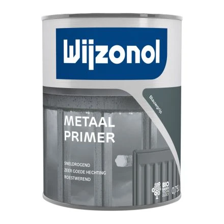 Wijzonol Metaal Primer - Wit & Blauwgrijs 4 Wijzonol Metaal Primer - Wit & Blauwgrijs - Afbeelding 2